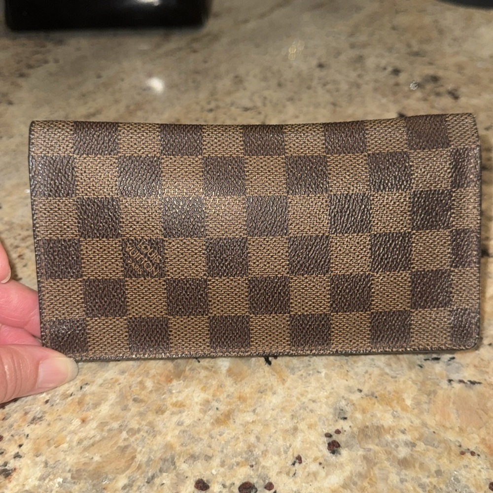 Louis Vuitton Damier Ebene Wallet Unisex